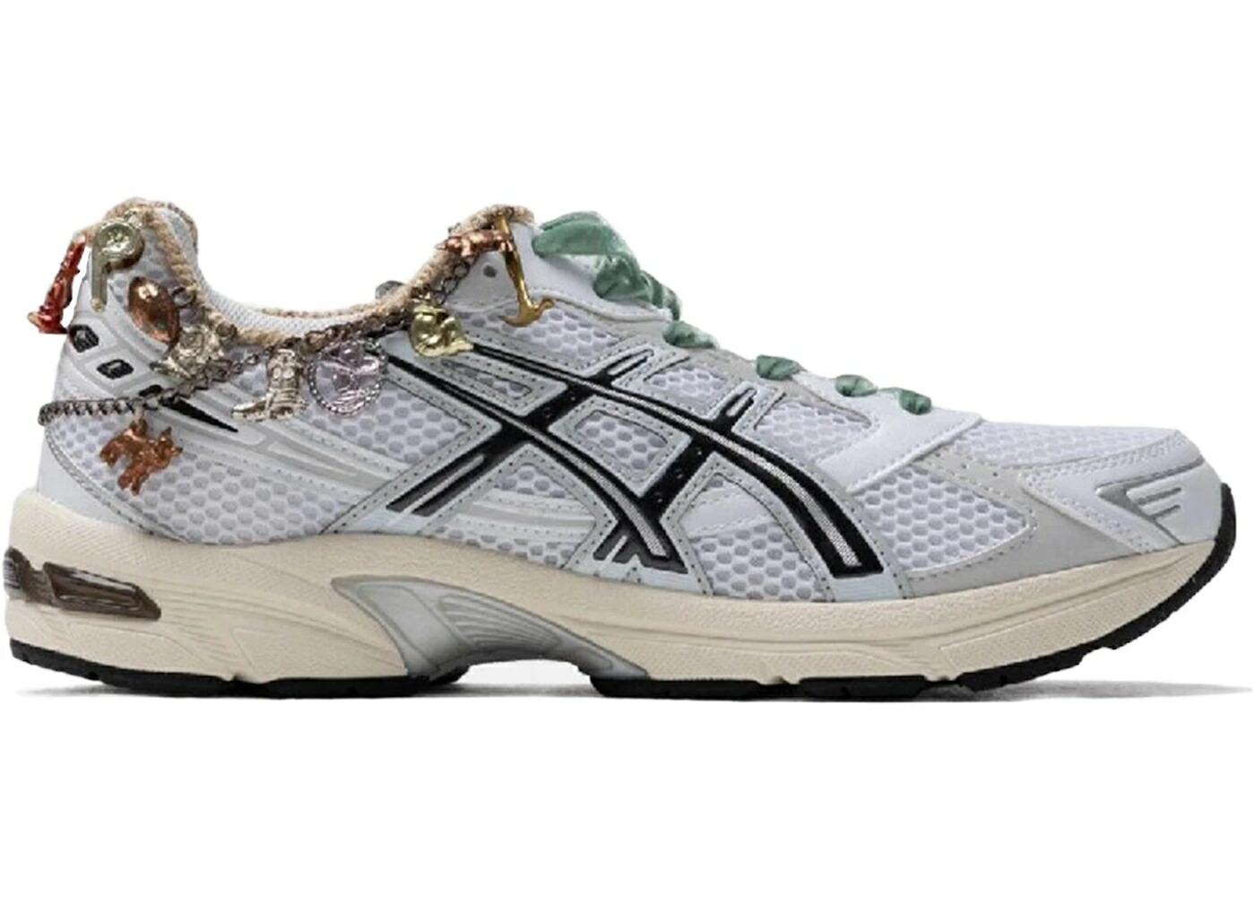 アシックス 白いこと 白いこと 薄墨色 薄墨色 ボックス席 スニーカー メンズ ASICS GEL-1130 WHITE CLOUD GREY (BENTGABLENITS A PRIZE IN EVERY BOX EDITION) / WHITE CLOUD GREY