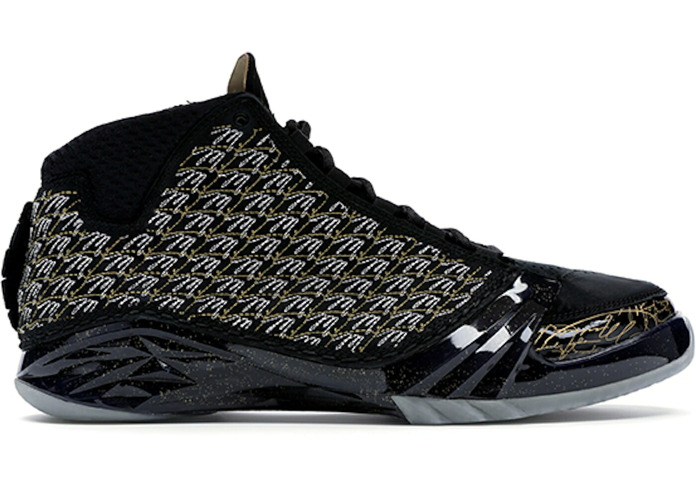 ナイキ ジョーダン 黒色 ブラック ゴールド スニーカー メンズ JORDAN 23 TROPHY ROOM BLACK / BLACK BLACK METALLIC GOLD DARK｜スニケス 87,670円