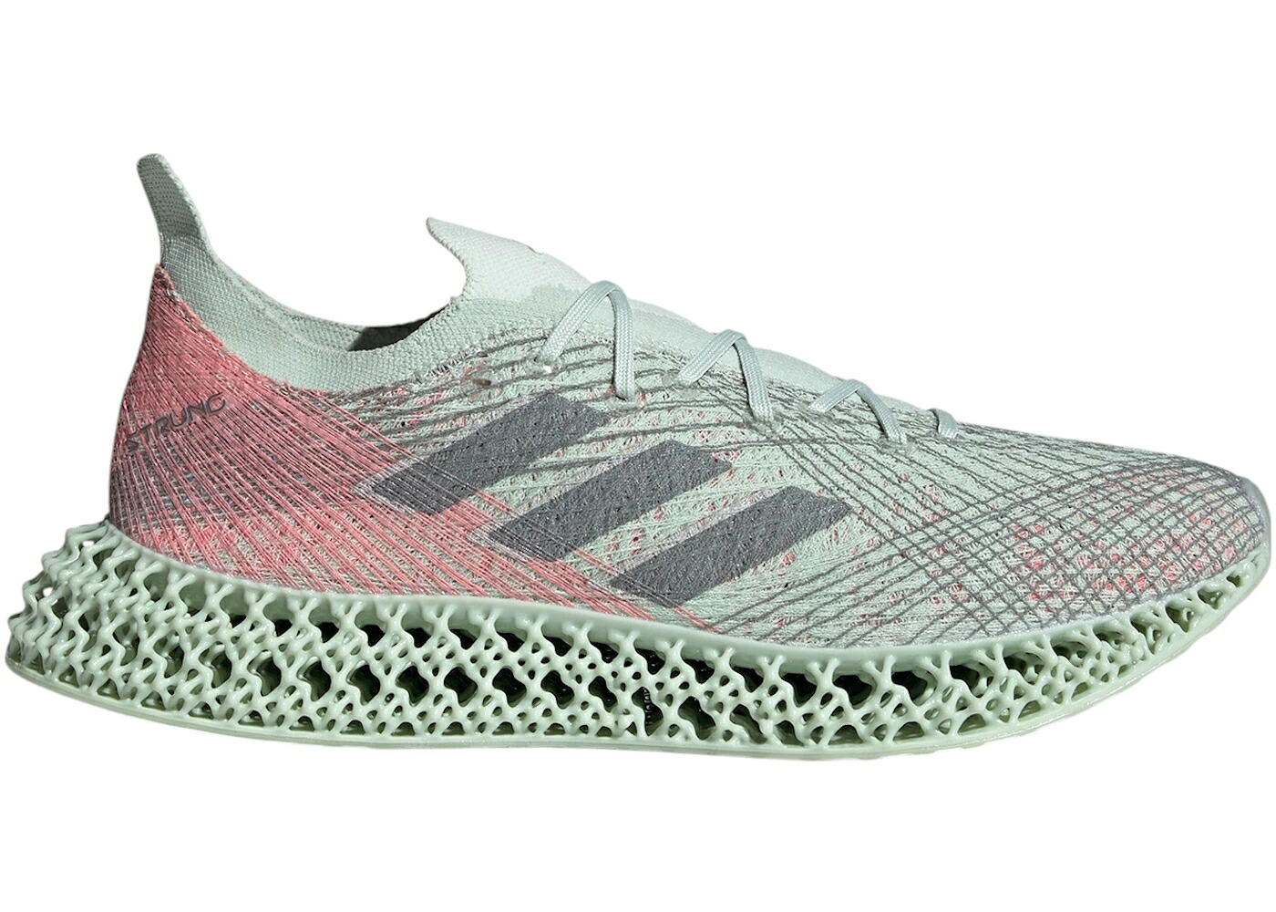 アディダス 緑 緑であること 薄墨色 薄墨色 サクラ色 スニーカー メンズ ADIDAS 4DFWD STRUNG LINEN GREEN GREY THREE SEMI PINK SPARK / LINEN GREEN GREY THREE SEMI PINK