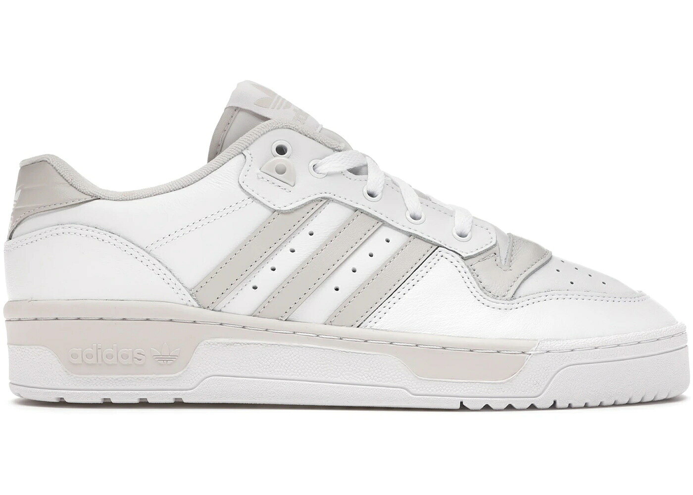 アディダス 白色 ホワイト 灰色 グレー スニーカー メンズ ADIDAS RIVALRY LOW CLOUD WHITE GREY ONE / CLOUD WHITE CLOUD WHITE GREY ONE｜スニケス 32,695円