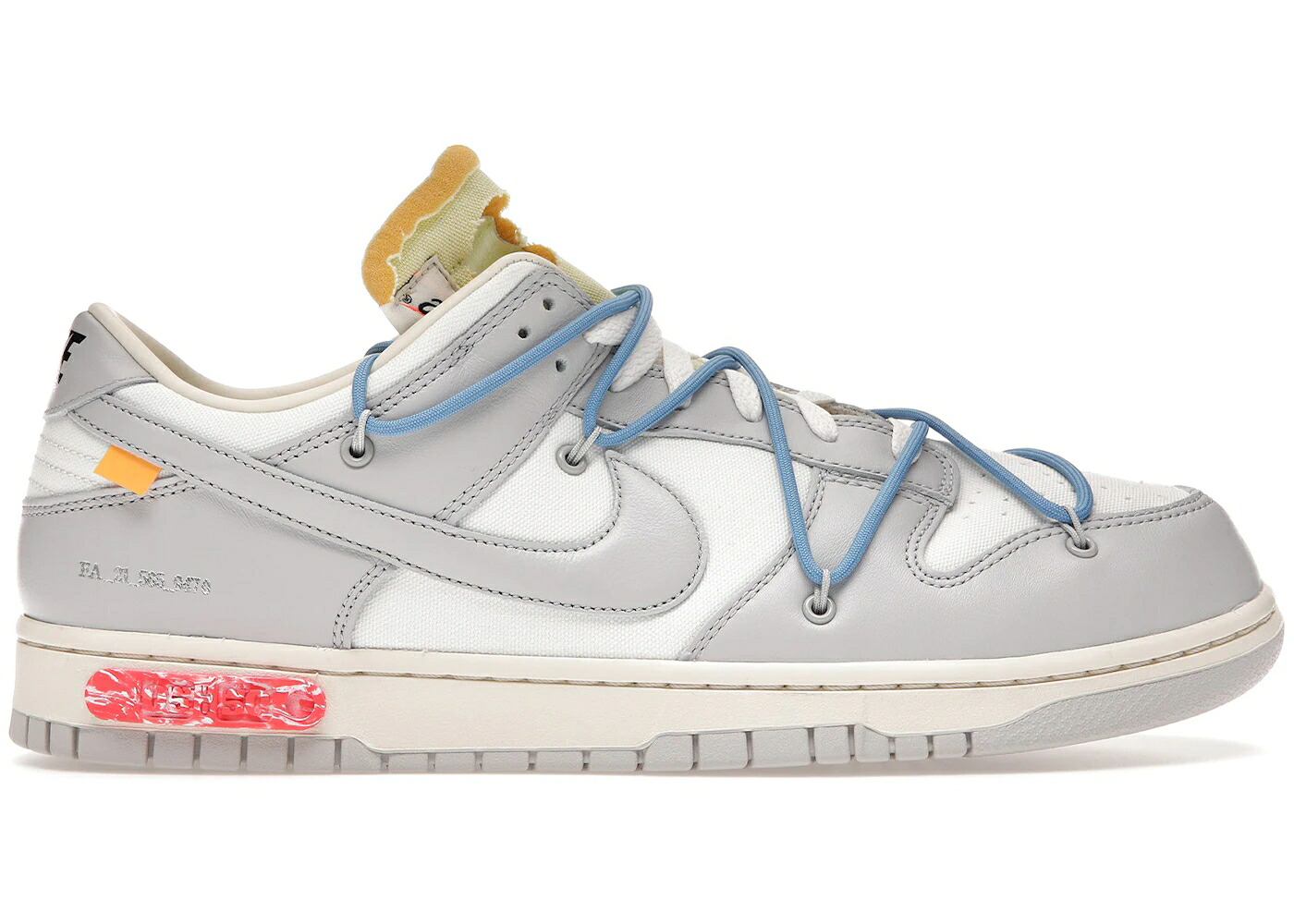 ナイキ ダンク 象牙色 薄墨色 薄墨色 ダンクロー スニーカー メンズ NIKE DUNK LOW OFF-WHITE LOT 5 / SAIL NEUTRAL GREY