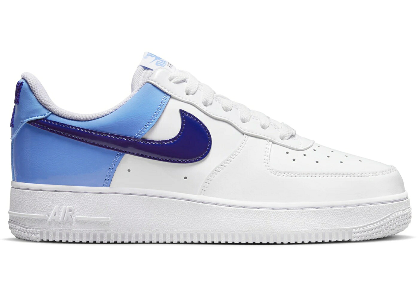 ナイキ 青色 ブルー コンコルド コンコード 白色 ホワイト エアフォース '07 WOMEN'S スニーカー レディース NIKE AIR FORCE 1 LOW ESSENTIAL UNIVERSITY BLUE CONCORD (WOMEN'S) / UNIVERSITY BLUE WHITE CONCORD|スニケス