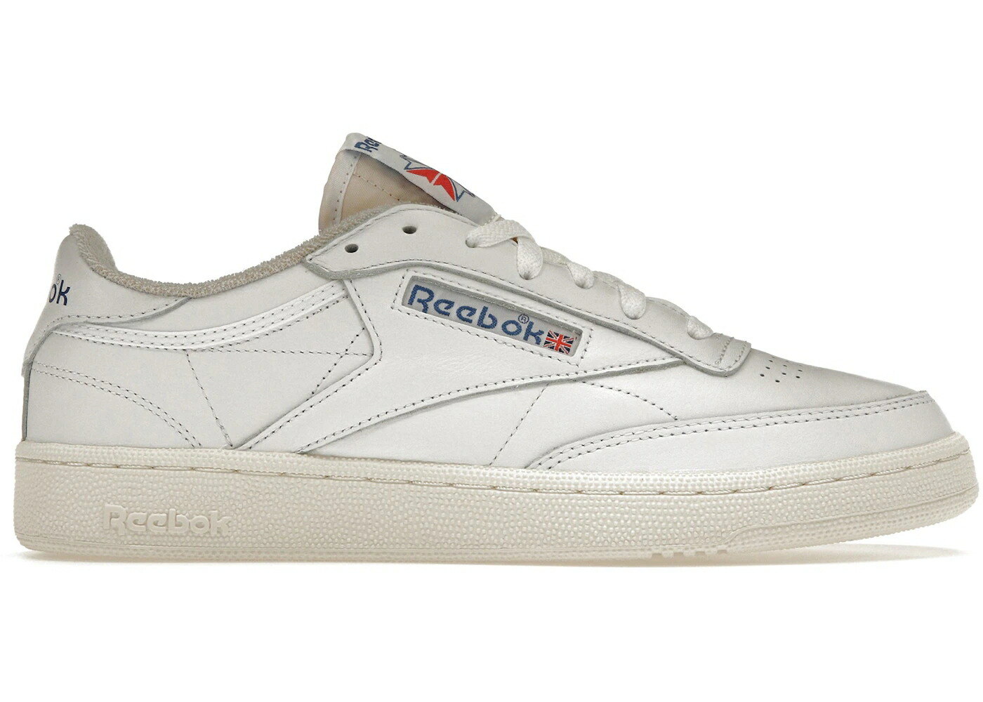 リーボック 野球クラブ 白いこと 白いこと 青味 青み スニーカー メンズ REEBOK CLUB C 85 WHITE VECTOR BLUE / FOOTWEAR WHITE CHALK VECTOR BLUE