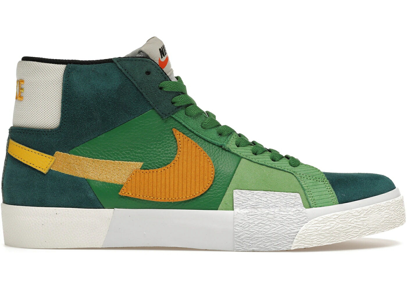 ナイキ ブレイザー ミッド 緑 グリーン スニーカー メンズ NIKE BLAZER MID MOSAIC GREEN / ALOE VERDE RAINFOREST SPINACH 42,640円