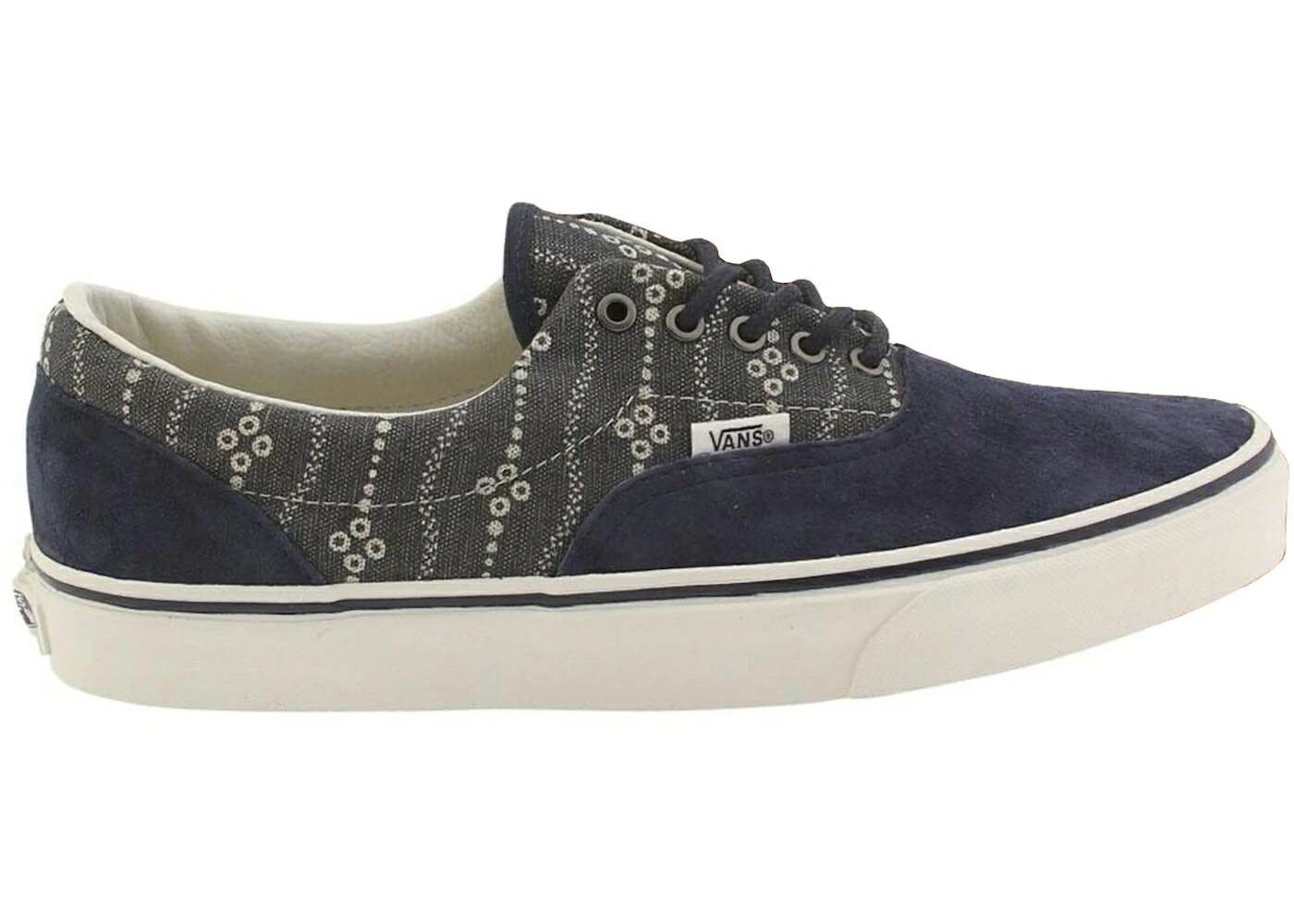 ヴァンズ バンズ 青色 ブルー 藍色 インディゴ ブランク スニーカー メンズ VANS ERA BLUE MOOD INDIGO BLANC / BLUE MOOD INDIGO BLANC