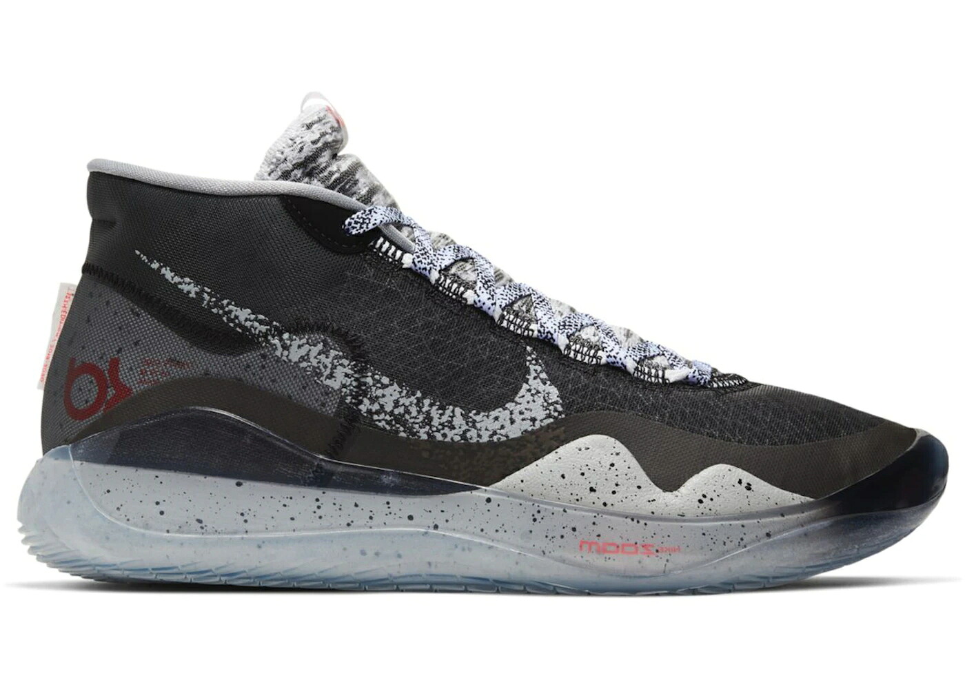 ナイキ 黒いこと 黒いこと 薄墨色 シメント 白いこと 白いこと スニーカー メンズ NIKE KD 12 BLACK CEMENT / BLACK BLACK WHITE