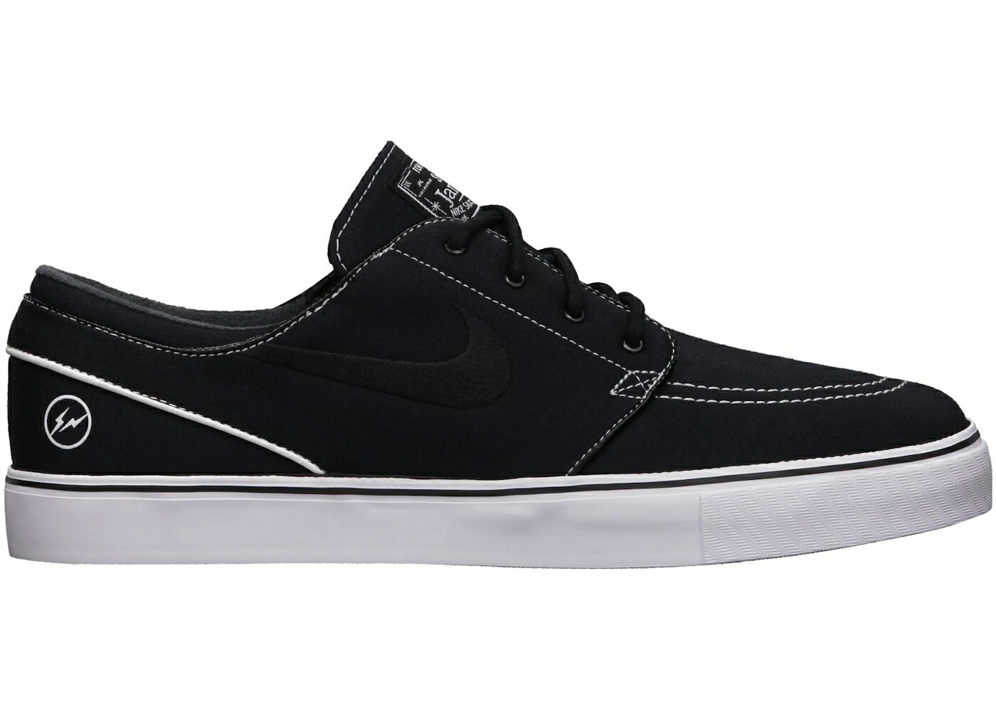 ナイキ エスビー 黒いこと 黒いこと 白いこと 白いこと スニーカー メンズ NIKE SB STEFAN JANOSKI FRAGMENT BLACK / BLACK BLACK WHITE