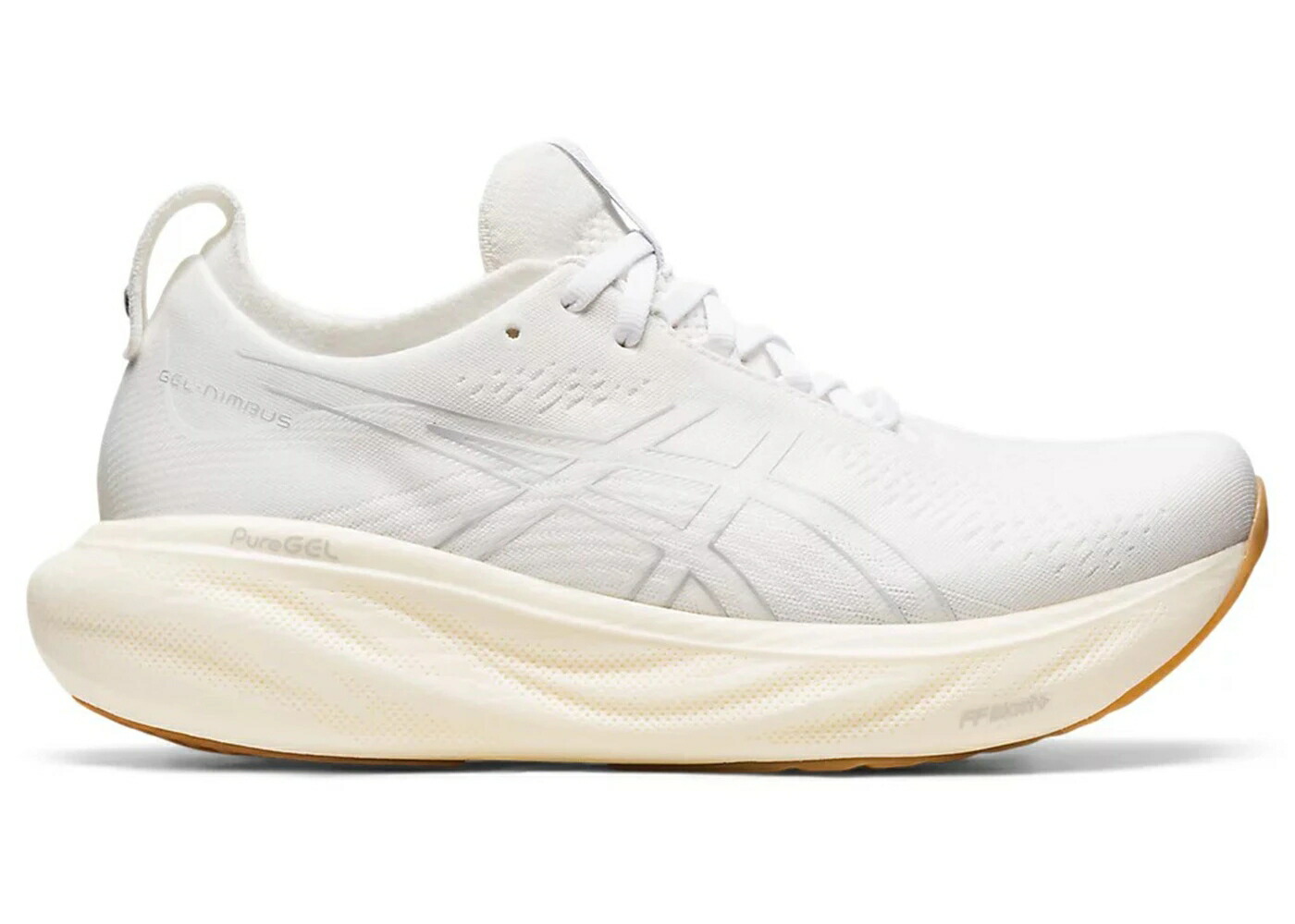 アシックス 白いこと 白いこと WOMEN\u0027S スニーカー レディース ASICS GEL-NIMBUS 25 WHITE GUM (WOMEN\u0027S) / WHITE WHITE