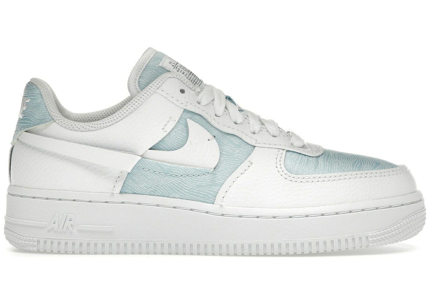 ナイキ 青味 青み 白いこと 白いこと 黒いこと 黒いこと 空軍 WOMEN\u0027S スニーカー レディース NIKE AIR FORCE 1 LXX GLACIER BLUE (WOMEN\u0027S) / BLUE WHITE BLACK