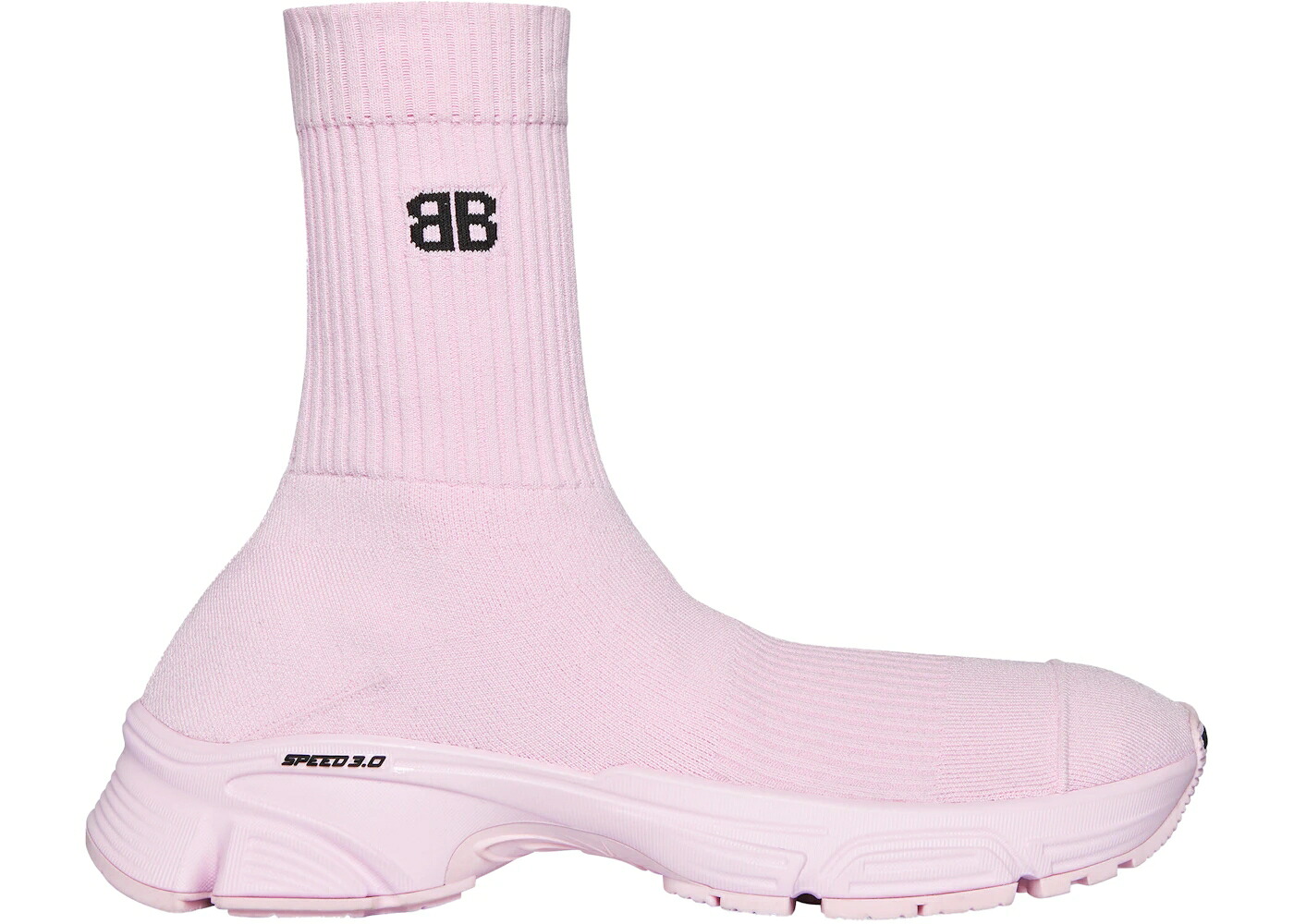 バレンシアガ 素早さ サクラ色 3.0 WOMEN\u0027S スニーカー レディース BALENCIAGA SPEED MONOCOLOR RECYCLED LIGHT PINK (WOMEN\u0027S) /