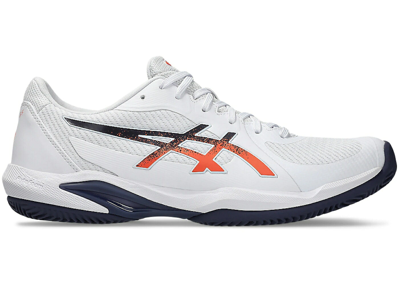 アシックス 白いこと 白いこと 橙 オレンジ色 スニーカー メンズ ASICS SOLUTION SWIFT FF 2 CLAY WHITE NOVA ORANGE / WHITE NOVA ORANGE
