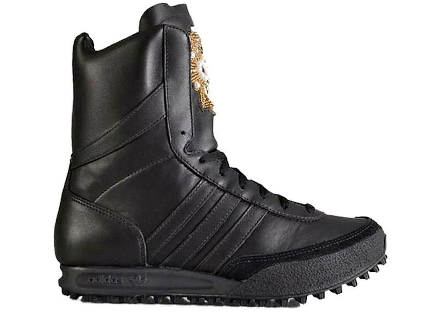 アディダス コンバット 黒色 ブラック スニーカー メンズ ADIDAS JS CROSS COMBAT BLACK / BLACK BLACK BLACK