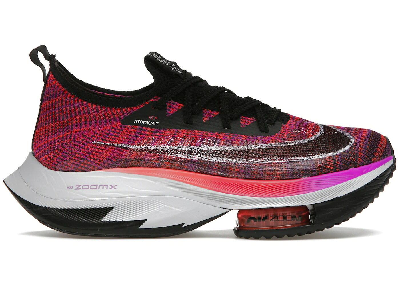 ナイキ ズーム 紫 パープル 黒色 ブラック 白色 ホワイト NEXT% WOMEN'S スニーカー レディース NIKE AIR ZOOM ALPHAFLY PURPLE (WOMEN'S) / PURPLE BLACK WHITE