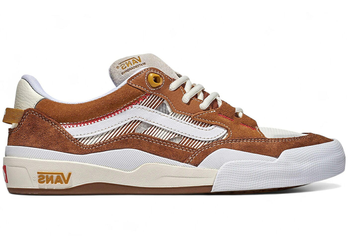 ヴァンズ バンズ スケート 茶色 ブラウン スニーカー メンズ VANS SKATE 2 WAYVEE BROWN /|スニケス