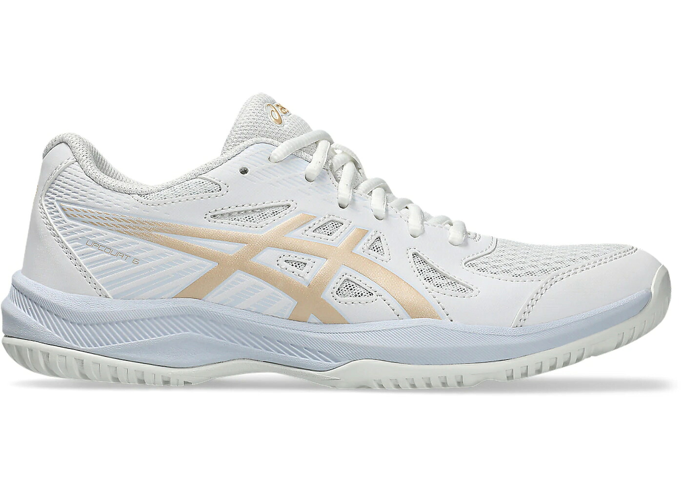 アシックス 白いこと 白いこと WOMEN\u0027S スニーカー レディース ASICS UPCOURT 6 WHITE CHAMPAGNE (WOMEN\u0027S) / WHITE CHAMPAGNE