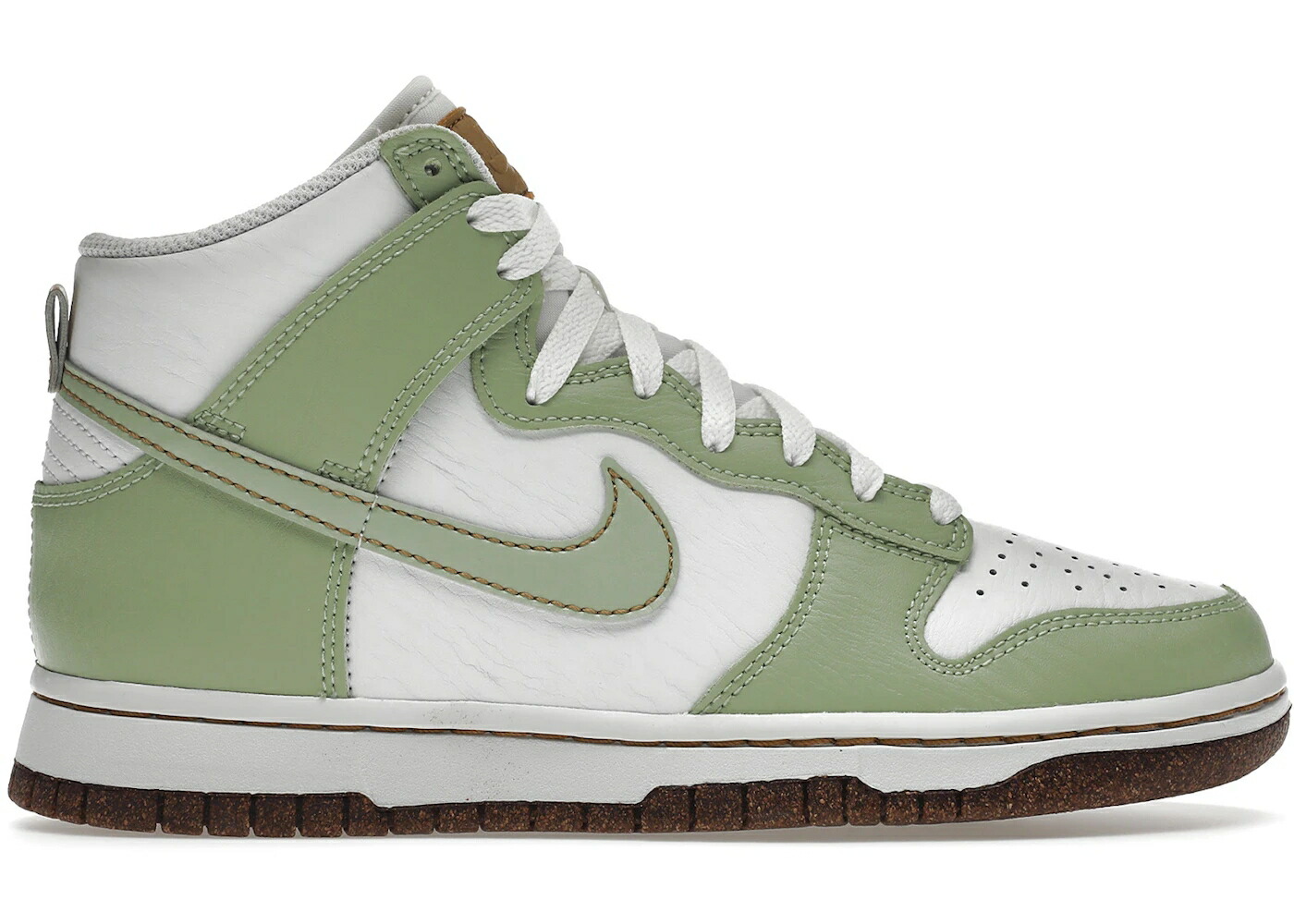 ナイキ ダンク ハイ スウッシュ スウォッシュ 白色 ホワイト ダンクハイ スニーカー メンズ NIKE DUNK HIGH SE INSPECTED BY SWOOSH HONEYDEW / HONEYDEW HONEYDEW SUMMIT WHITE