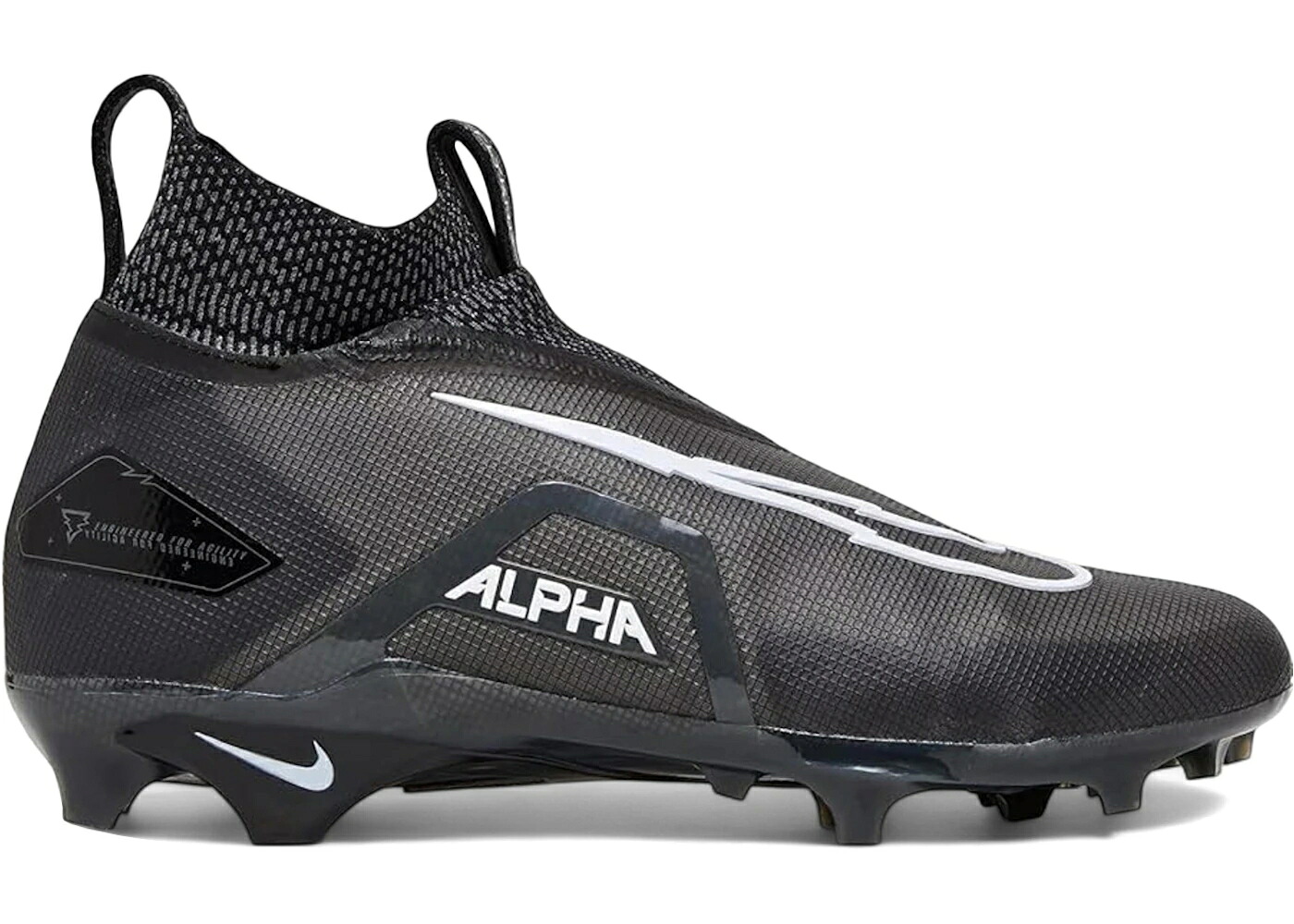 ナイキ アルファ エリート 黒色 ブラック 白色 ホワイト 灰色 グレー スニーカー メンズ NIKE ALPHA MENACE ELITE 3 BLACK WHITE / BLACK IRON GREY WHITE