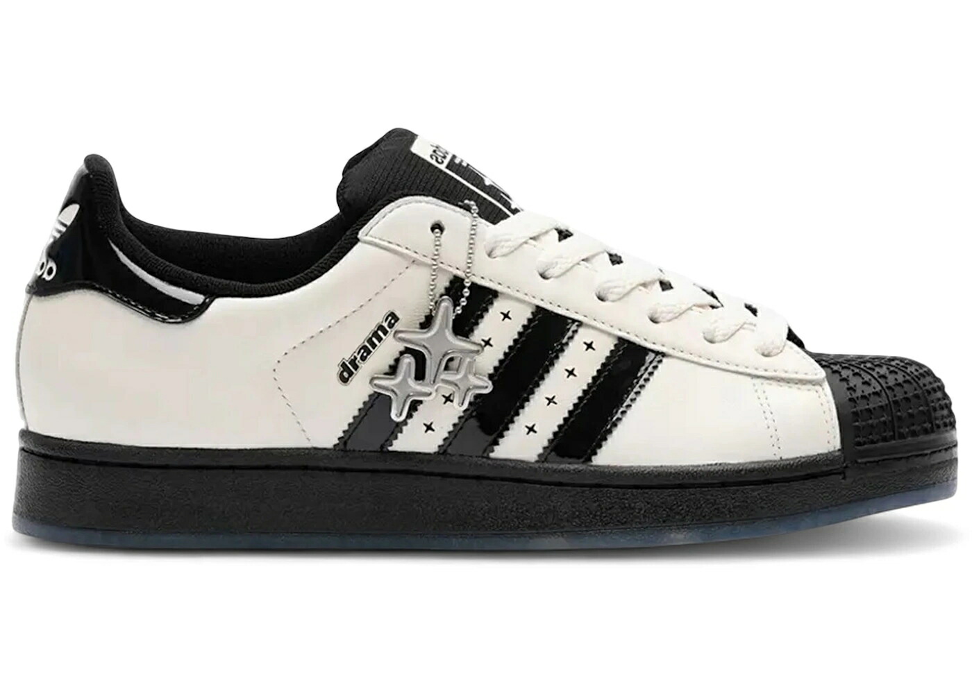 アディダス スーパースター オフホワイト 黒色 ブラック 白色 ホワイト スニーカー メンズ ADIDAS SUPERSTAR II DRAMA CALL OFF-WHITE BLACK / OFF WHITE BLACK|スニケス
