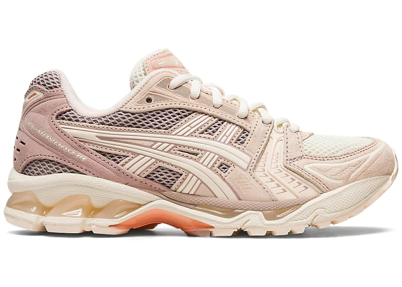 アシックス 白色 ホワイト クリーム WOMEN スニーカー レディース ASICS GEL-KAYANO 14 WHITE PEACH CREAM (WOMEN) / WHITE PEACH CREAM