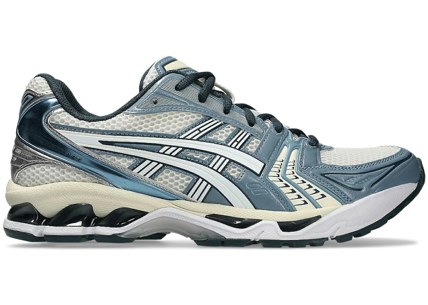 アシックス 皮膚軟化剤 藍色 インディゴ スニーカー メンズ ASICS GEL-KAYANO 14 CREAM RAW INDIGO / CREAM RAW INDIGO