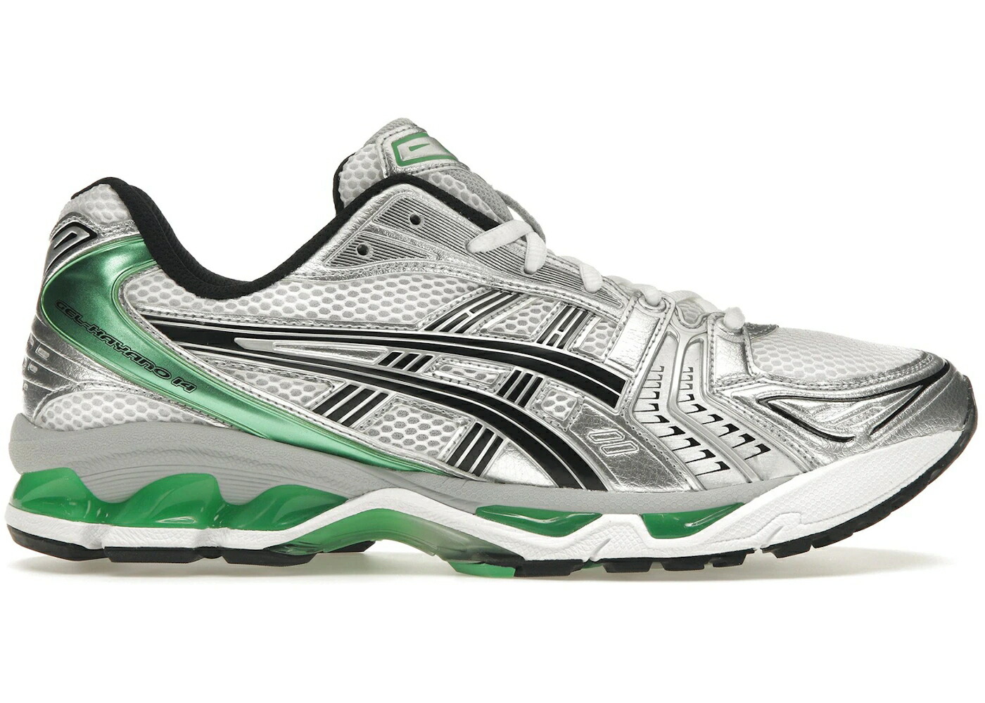 アシックス 白いこと 白いこと 緑 緑であること スニーカー メンズ ASICS GEL-KAYANO 14 WHITE MALACHITE GREEN / WHITE MALACHITE GREEN