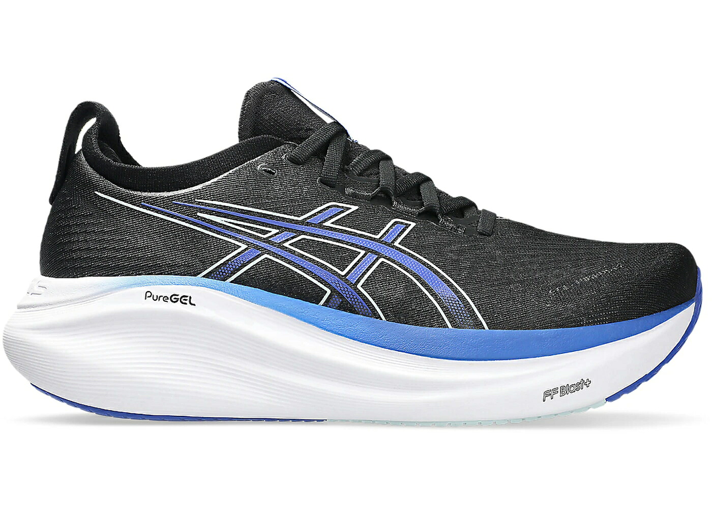 アシックス 黒いこと 黒いこと スニーカー メンズ ASICS GEL-NIMBUS 27 BLACK DARK COBALT / BLACK DARK COBALT