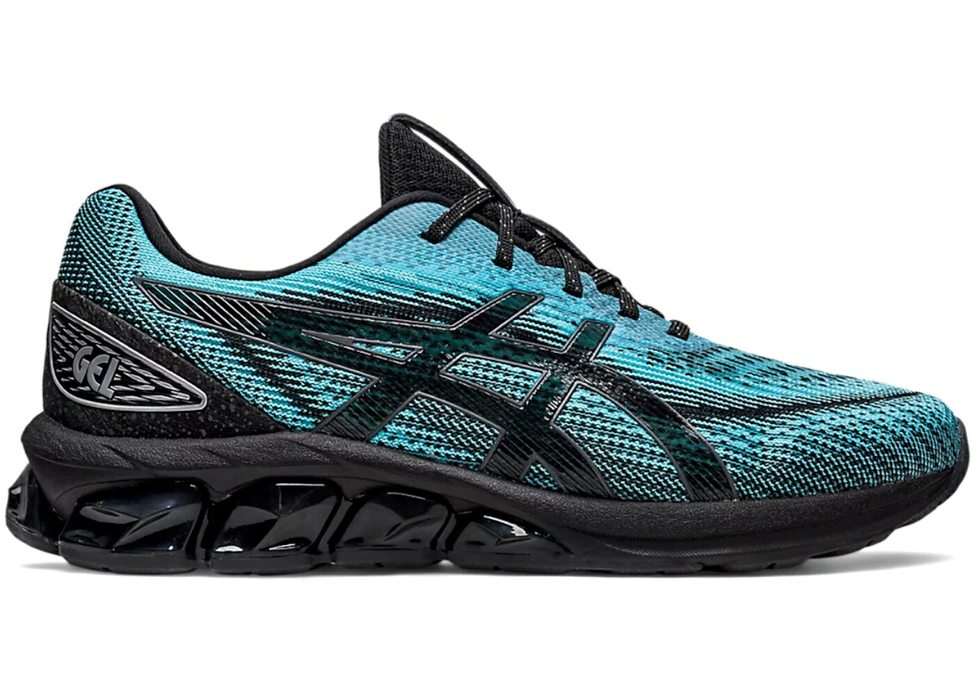 アシックス シアン 黒色 ブラック スニーカー メンズ ASICS GEL-QUANTUM 180 7 BRIGHT CYAN BLACK / BRIGHT CYAN BLACK|スニケス