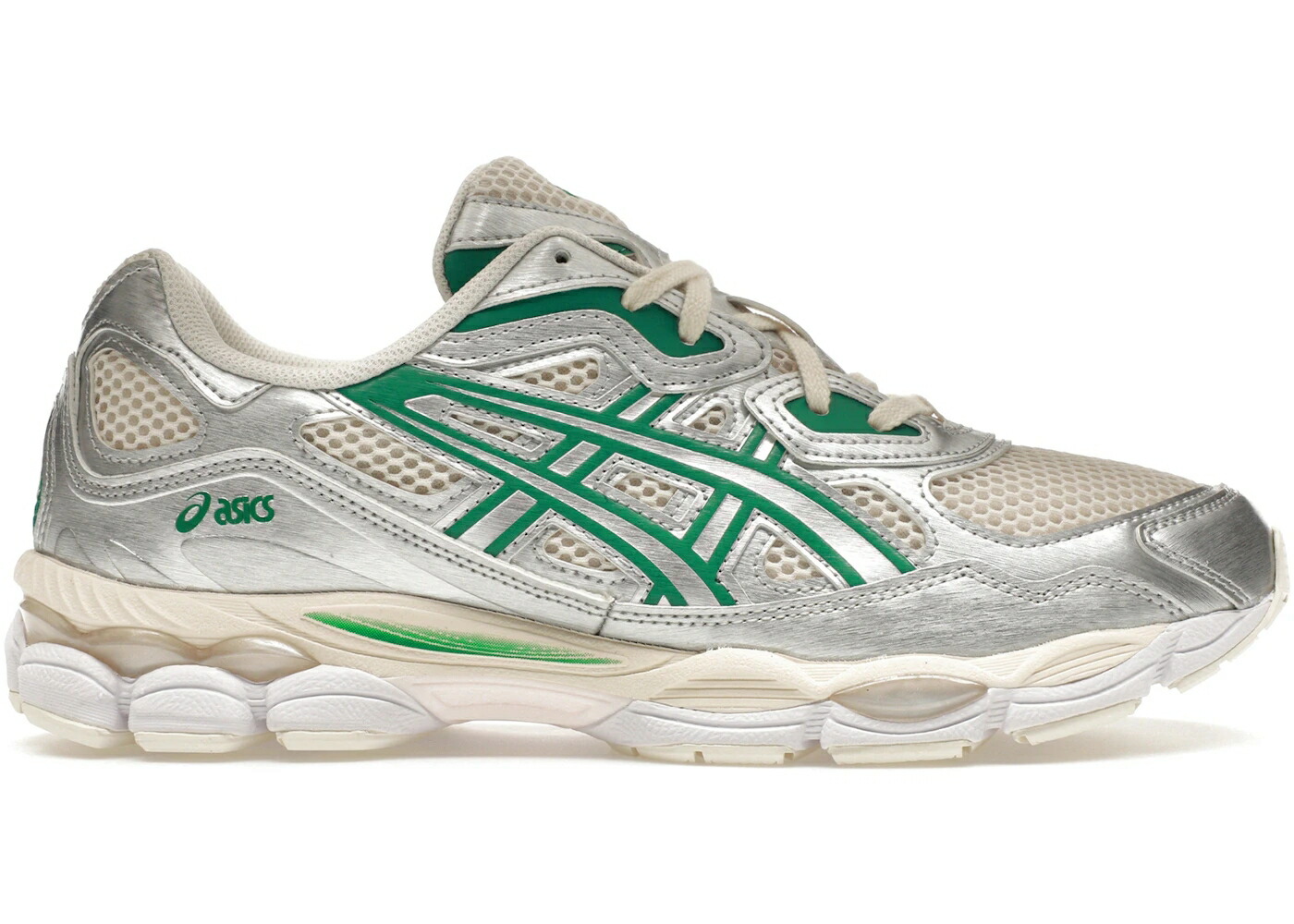 アシックス クリーム ピュア 銀色 シルバー スニーカー メンズ ASICS GEL-NYC CREAM KALE / BIRCH PURE SILVER 86,515円