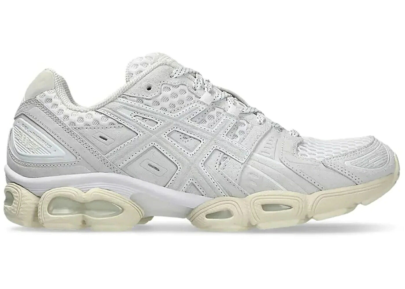 アシックス 白いこと 白いこと 皮膚軟化剤 スニーカー メンズ ASICS GEL-NIMBUS 9 ENNOY WHITE / WHITE CREAM