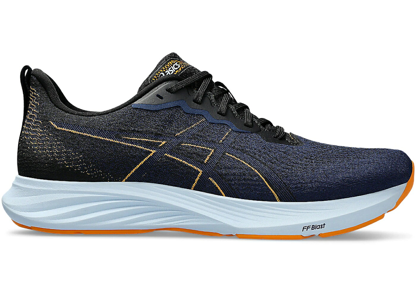 アシックス 青色 ブルー 黒色 ブラック スニーカー メンズ ASICS DYNABLAST 4 BLUE EXPANSE BLACK / BLUE EXPANSE BLACK｜スニケス