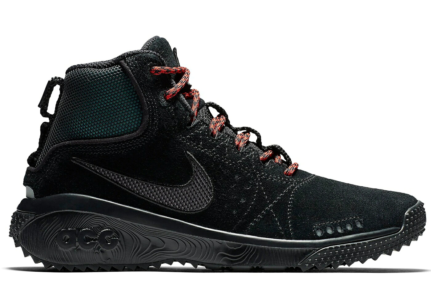 ナイキ エンゼルス 黒色 ブラック 灰色 グレー サンダー スニーカー メンズ NIKE ACG ANGELS REST BLACK / BLACK OIL GREY THUNDER GREY