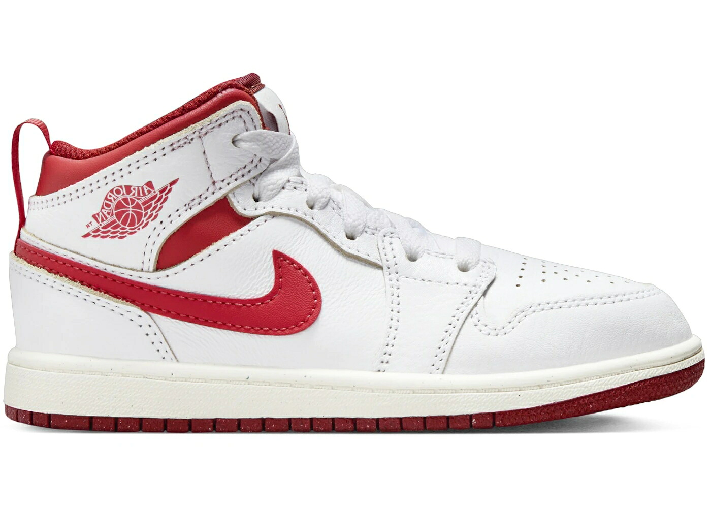 ナイキ ジョーダン ミッド 白いこと 白いこと 赤 赤いこと お坊っちゃん キッズ JORDAN 1 MID SE WHITE DUNE RED SAIL LOBSTER (なおなお書き) / WHITE DUNE RED SAIL LOBSTER もの言う花 マタニティ スニーカー