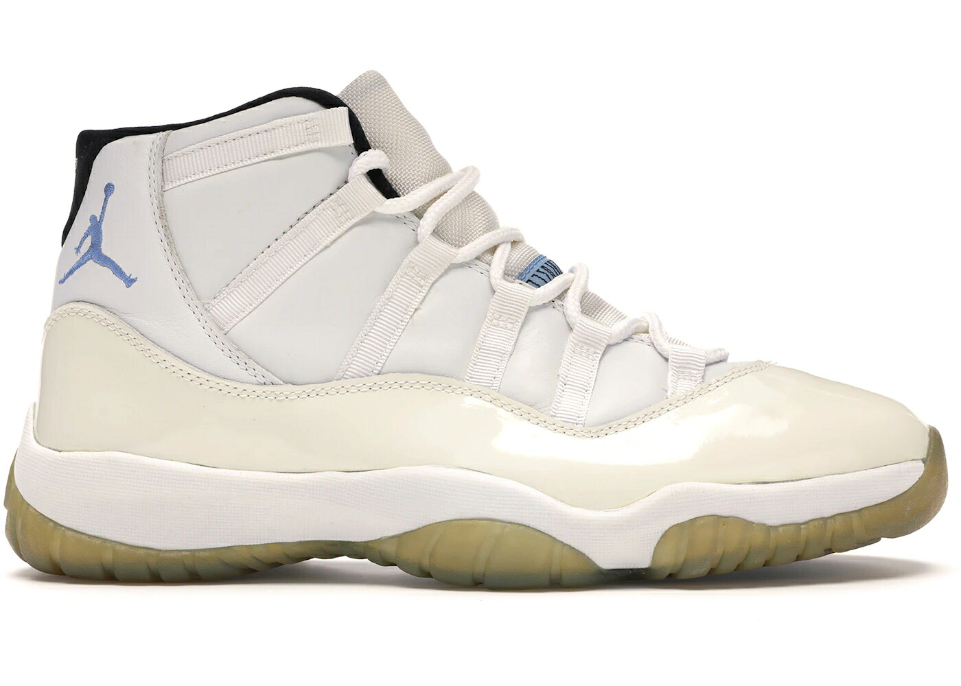 ナイキ ジョーダン 白いこと 白いこと 青味 青み 黒いこと 黒いこと スニーカー メンズ JORDAN 11 RETRO COLUMBIA (2001) / WHITE COLUMBIA BLUE BLACK