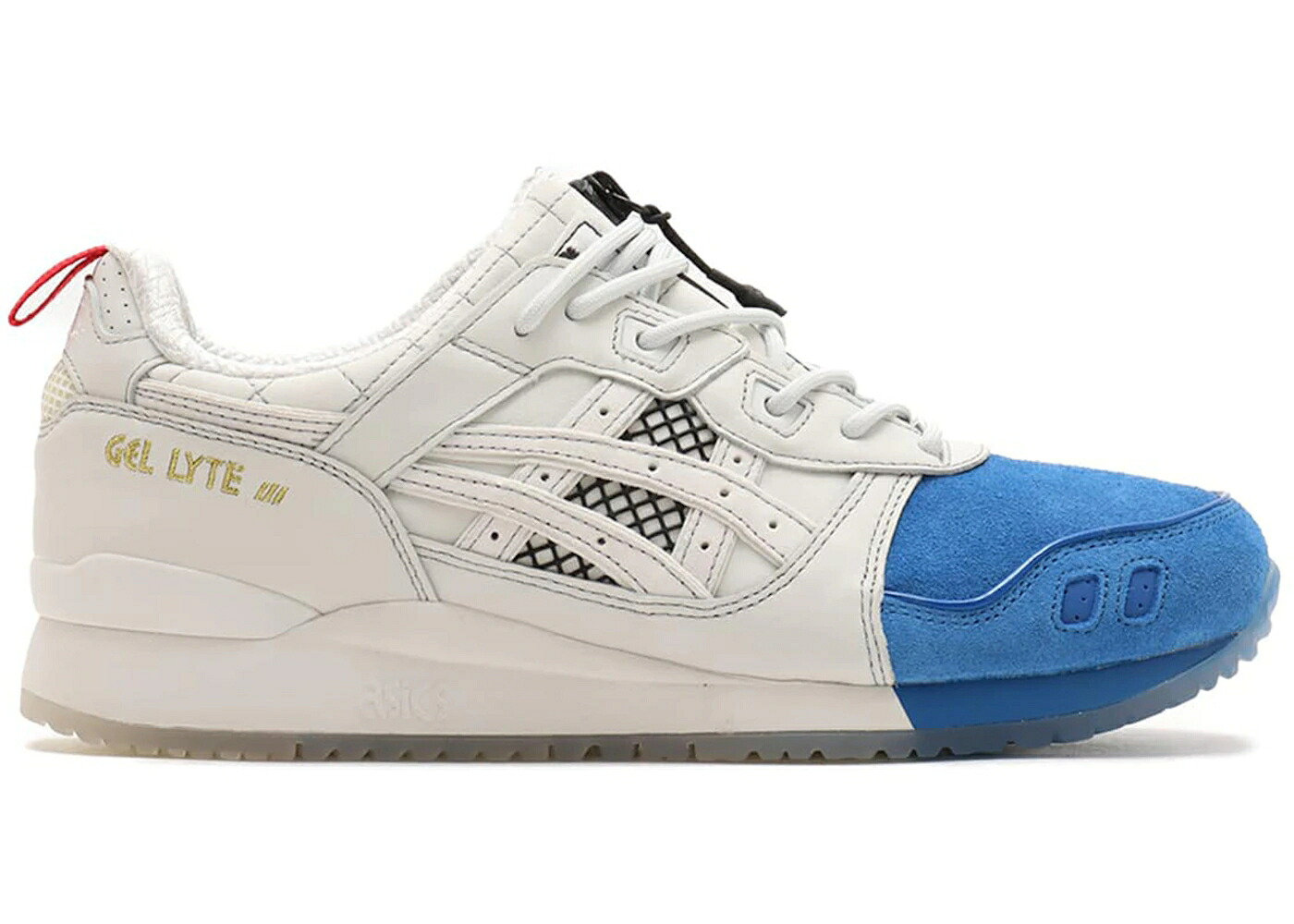アシックス ゲルライト 白色 ホワイト 青色 ブルー スニーカー メンズ ASICS GEL-LYTE III MITA SNEAKERS TRICO 2024 / WHITE BLUE|スニケス