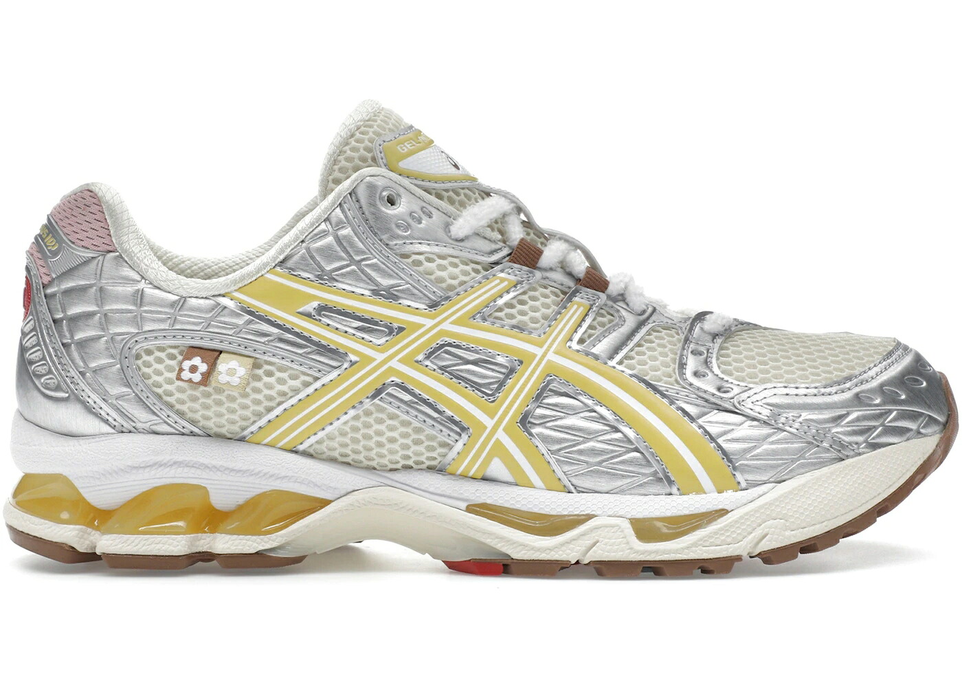 アシックス サクラ色 象牙色 10.1 スニーカー メンズ ASICS GEL-NIMBUS VANDY THE PINK X ATMOS BANANA SPLIT / IVORY PINEAPPLE JUICE