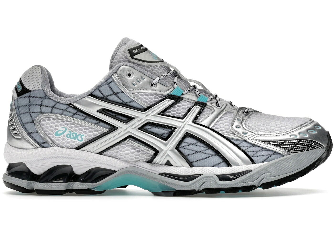 アシックス 白色 ホワイト 灰色 グレー 青色 ブルー 10.1 スニーカー メンズ ASICS GEL-NIMBUS WHITE PIEDMONT GREY BLUE / WHITE PIEDMONT GREY|スニケス