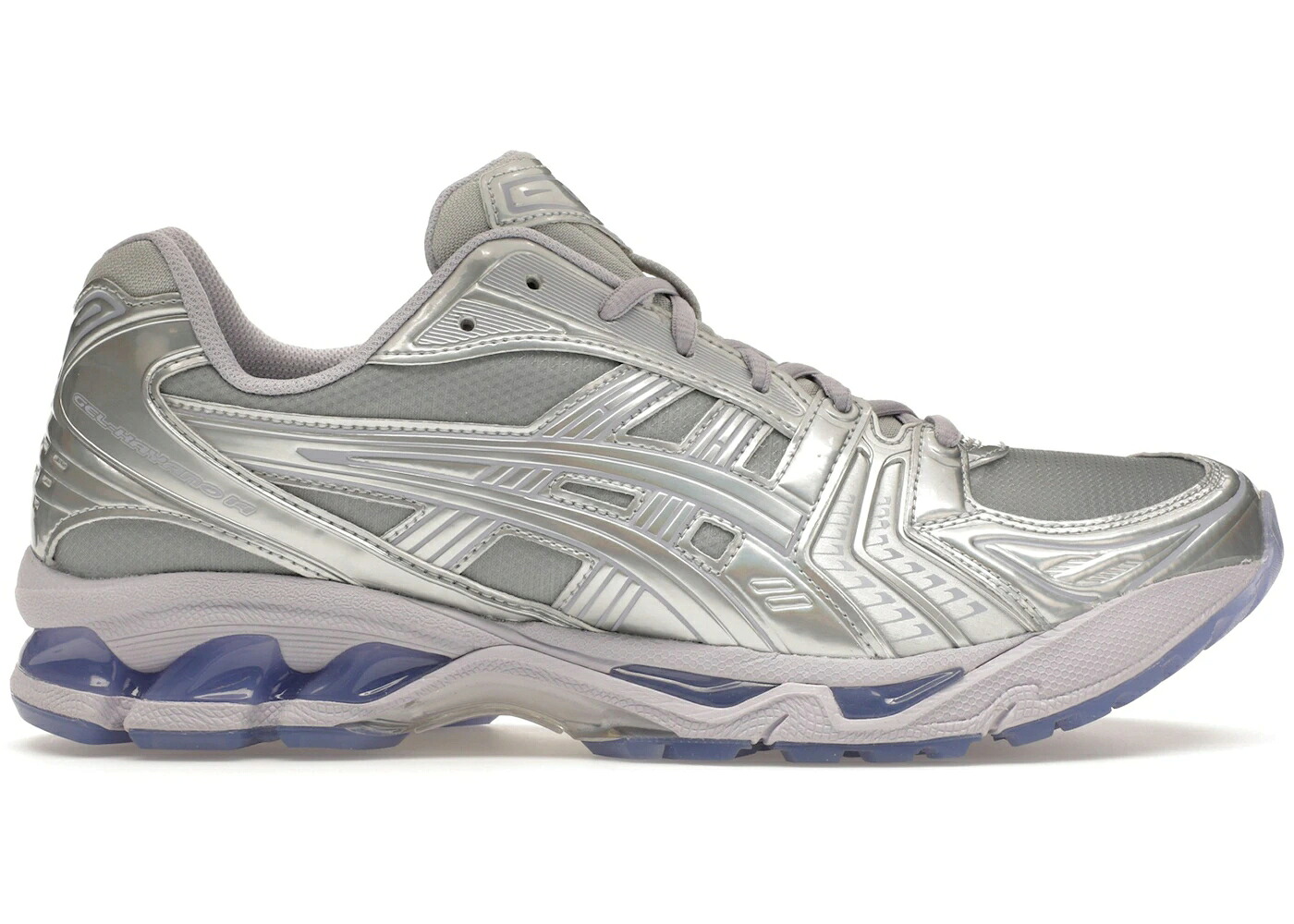 アシックス しろがね色 しろがね色 ボックス席 白いこと 白いこと 青み 青色 スニーカー メンズ ASICS GEL-KAYANO 14 KITH MARVEL VILLAINS SILVER SURFER OPENED BOX (COMIC NOT INCLUDED) / SILVER MULTI WHITE BLUE