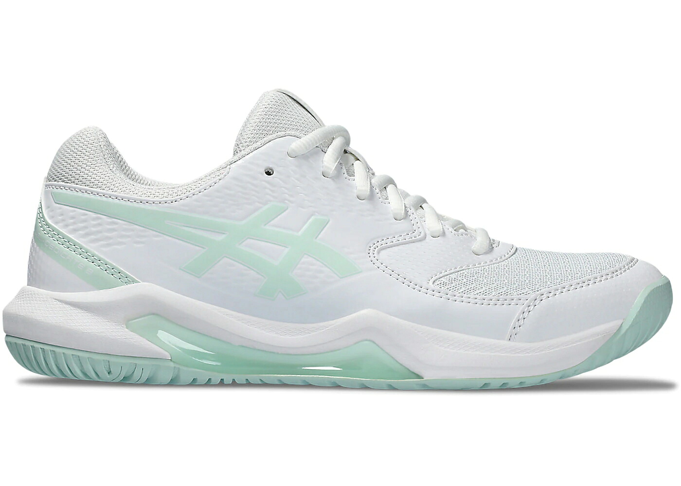 アシックス 白いこと 白いこと 青碧 青碧 WOMEN\u0027S スニーカー レディース ASICS GEL-DEDICATE 8 WHITE PALE BLUE (WOMEN\u0027S) / WHITE PALE BLUE