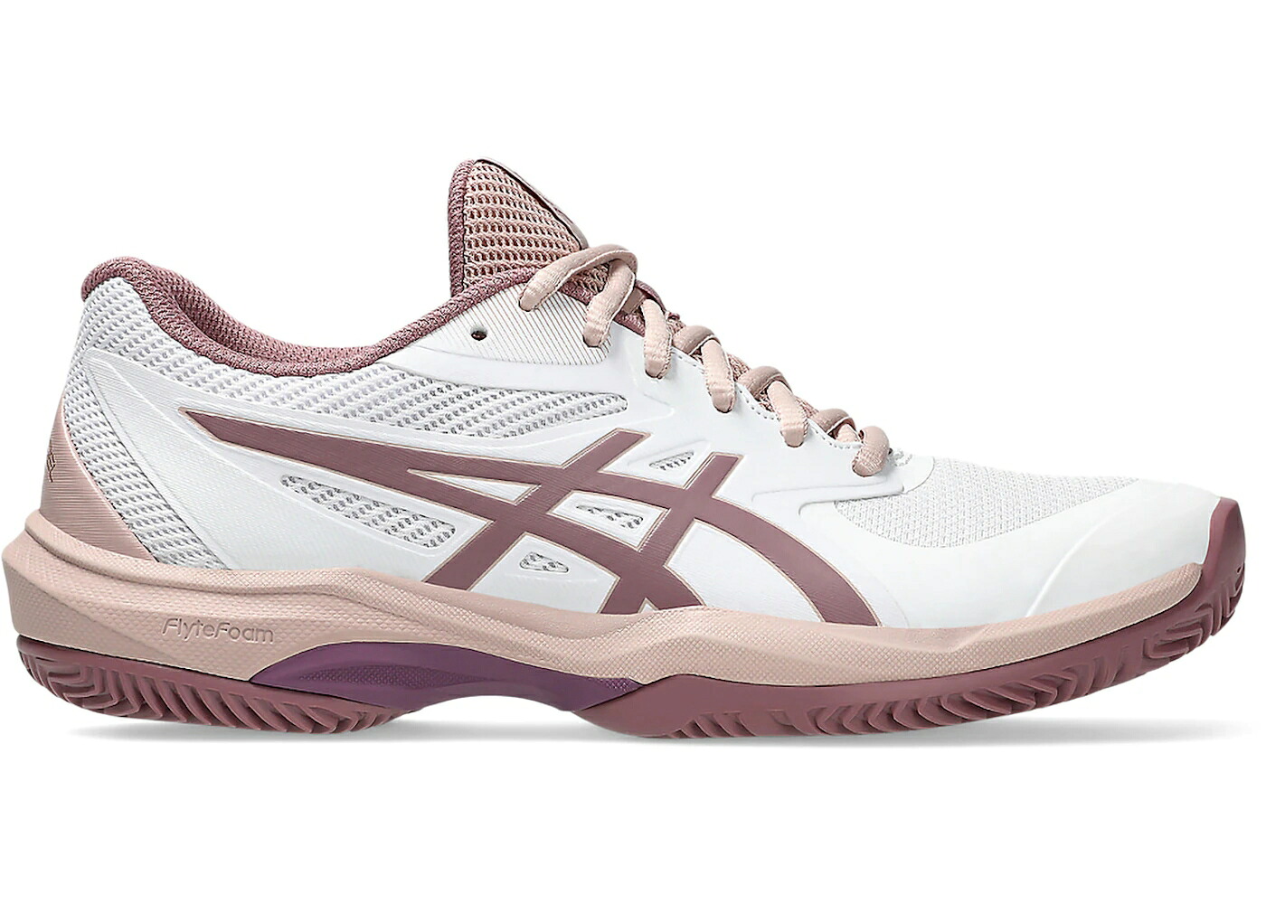 アシックス 白色 ホワイト 紫 パープル WOMEN'S スニーカー レディース ASICS GEL-GAME FF PADEL WHITE PURPLE OXIDE (WOMEN'S) / WHITE PURPLE OXIDE
