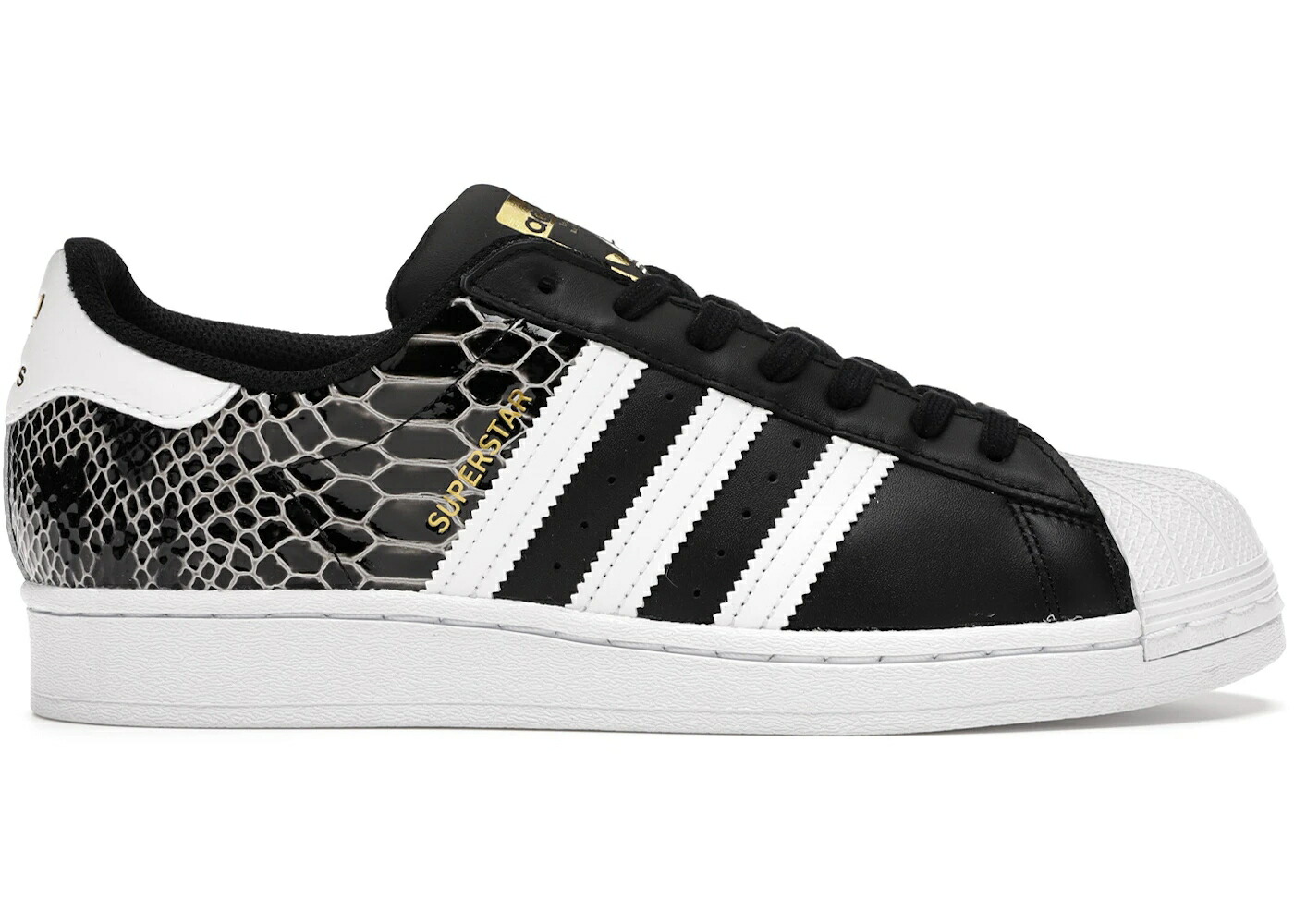 アディダス スーパースター コア 黒色 ブラック 白色 ホワイト ゴールド WOMEN スニーカー レディース ADIDAS SUPERSTAR CORE BLACK CLOUD WHITE (WOMEN) / CORE BLACK CLOUD WHITE GOLD