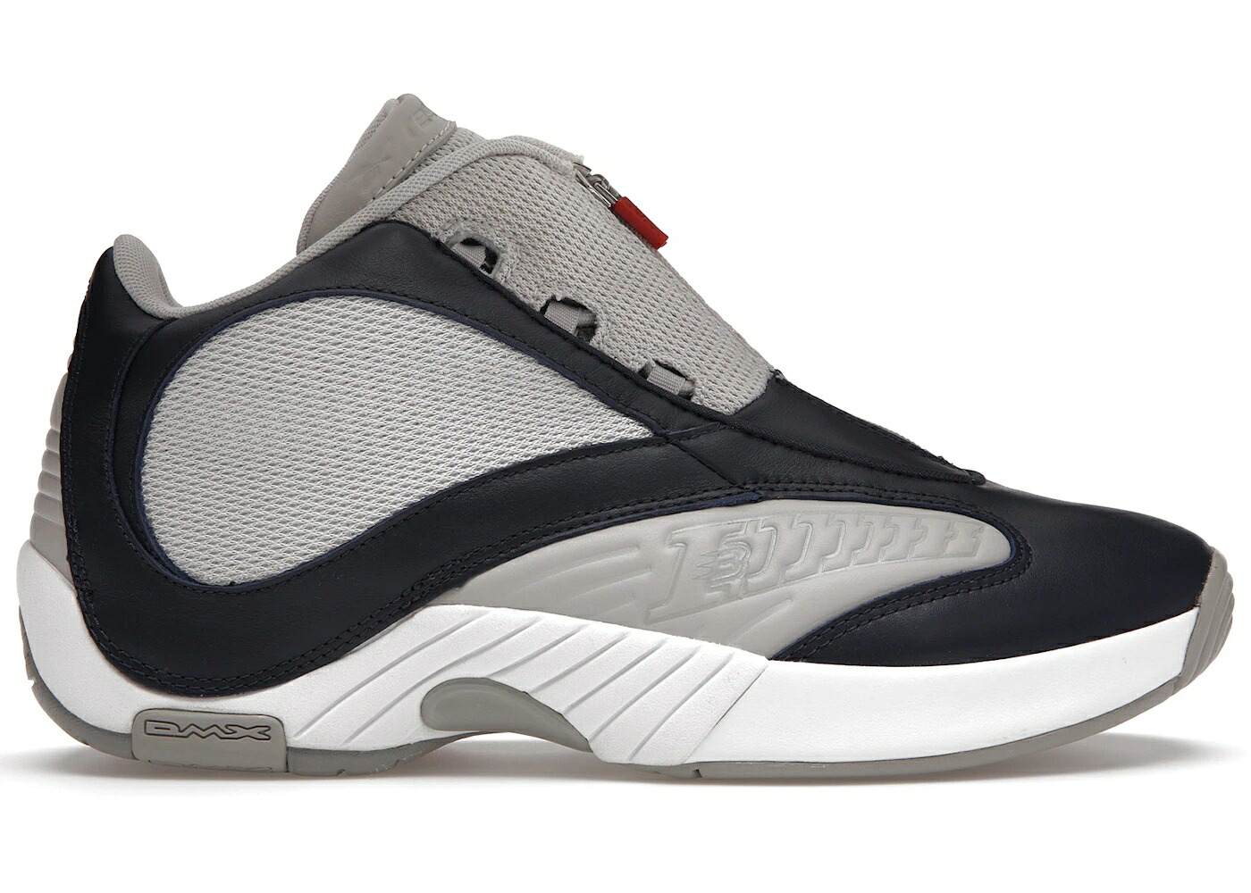 リーボック スニーカー 運動靴 灰色 グレー 白色 ホワイト 赤 レッド スニーカー メンズ REEBOK ANSWER IV PACKER SHOES ULTRAMARINE / GREY ULTRAMARINE WHITE RED