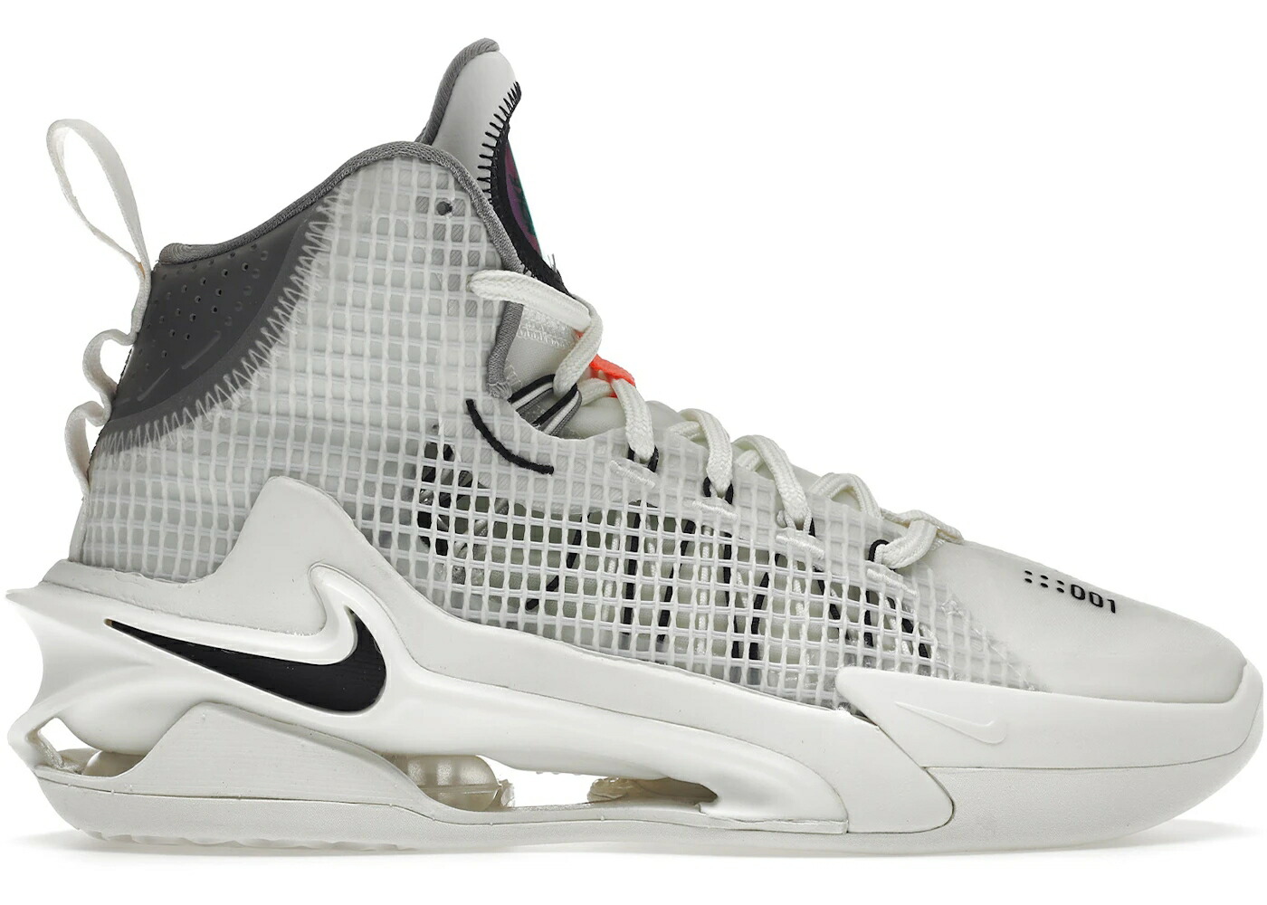 ナイキ ズーム 白色 ホワイト 黒色 ブラック スニーカー メンズ NIKE AIR ZOOM GT JUMP WHITE BLACK / WHITE BLACK