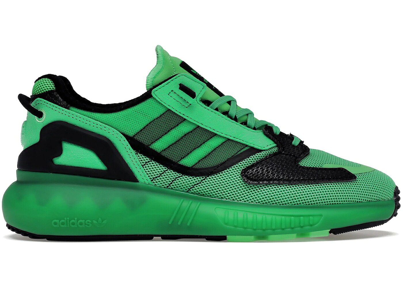 アディダス ブースト 緑 グリーン スニーカー メンズ ADIDAS ZX 5K BOOST SCREAMING GREEN / SEMI SCREAMING GREEN SCREAMING｜スニケス