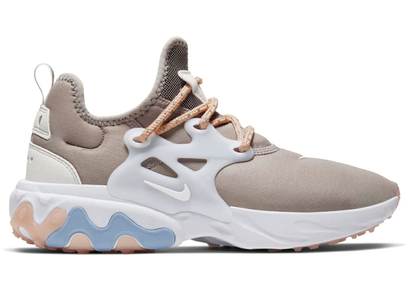 ナイキ リアクト プレスト 白色 ホワイト リアクトプレスト WOMEN'S スニーカー レディース NIKE REACT PRESTO CORAL STARDUST (WOMEN'S) / PUMICE WHITE CORAL STARDUST｜スニケス