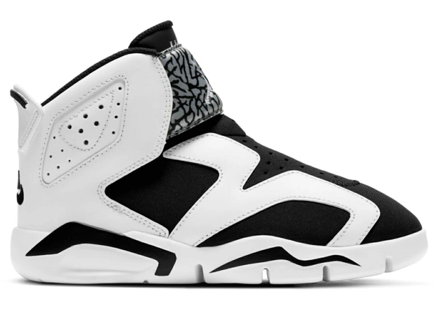 ナイキ ジョーダン 白色 ホワイト 黒色 ブラック ピュア プラチナム ジュニア キッズ JORDAN 6 RETRO LITTLE FLEX WHITE BLACK (PS) / WHITE PURE PLATINUM BLACK ベビー マタニティ スニーカー｜スニケス 55,920円
