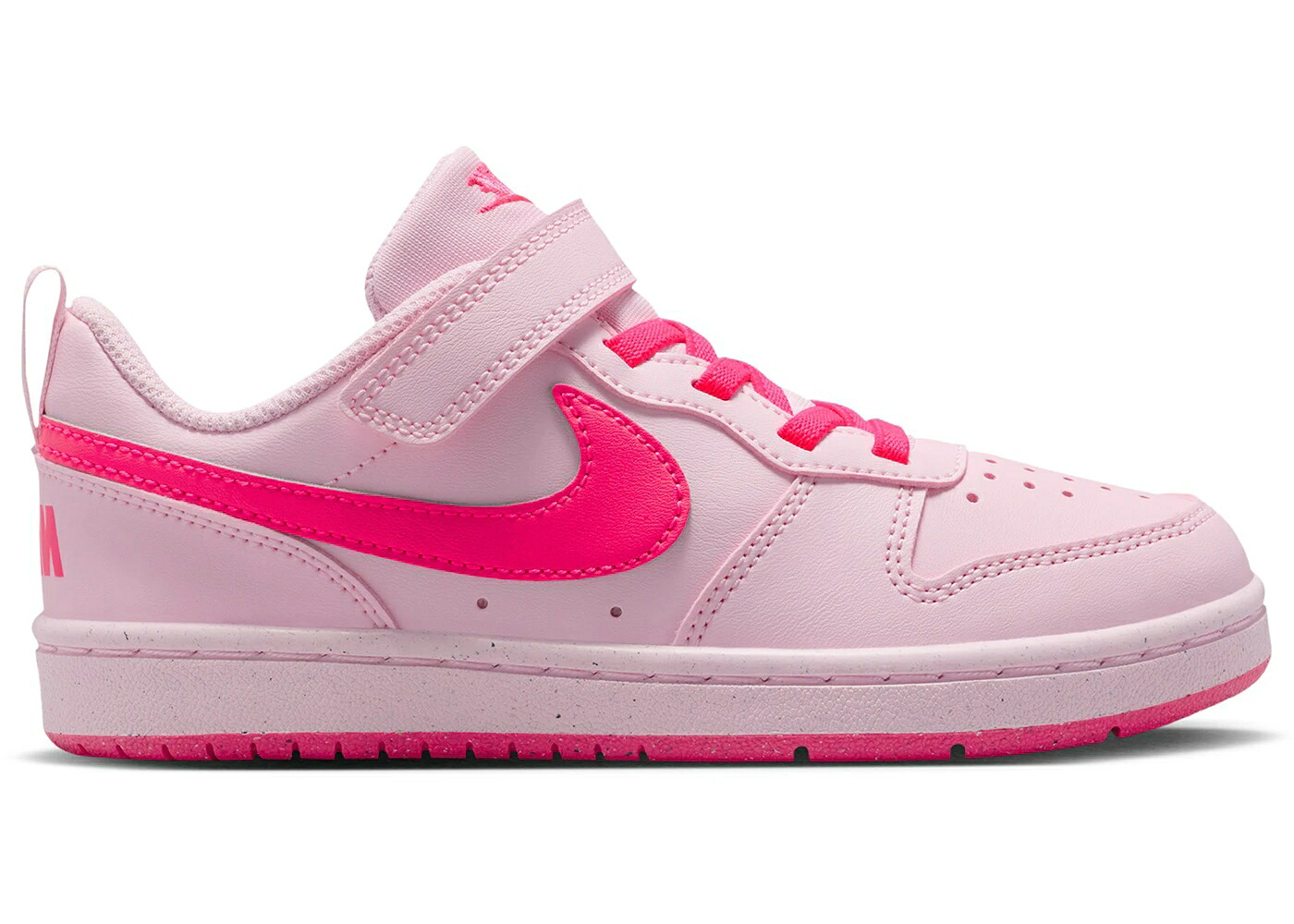 ナイキ コート ピンク 白色 ホワイト コートバーロウ ジュニア キッズ NIKE COURT BOROUGH LOW RECRAFT PINK FOAM HYPER (PS) / PINK FOAM WHITE HYPER PINK ベビー マタニティ スニーカー