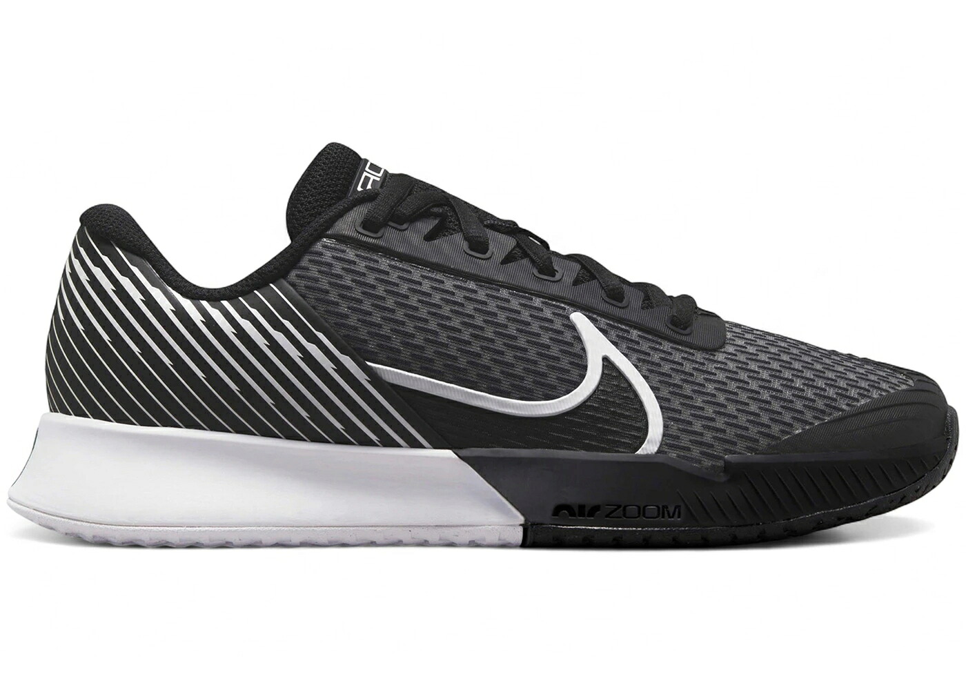 ナイキ コート ズーム プロ 黒色 ブラック 白色 ホワイト WOMEN'S スニーカー レディース NIKE NIKECOURT AIR ZOOM VAPOR PRO 2 HC BLACK WHITE (WOMEN'S) / BLACK WHITE｜スニケス 39,585円
