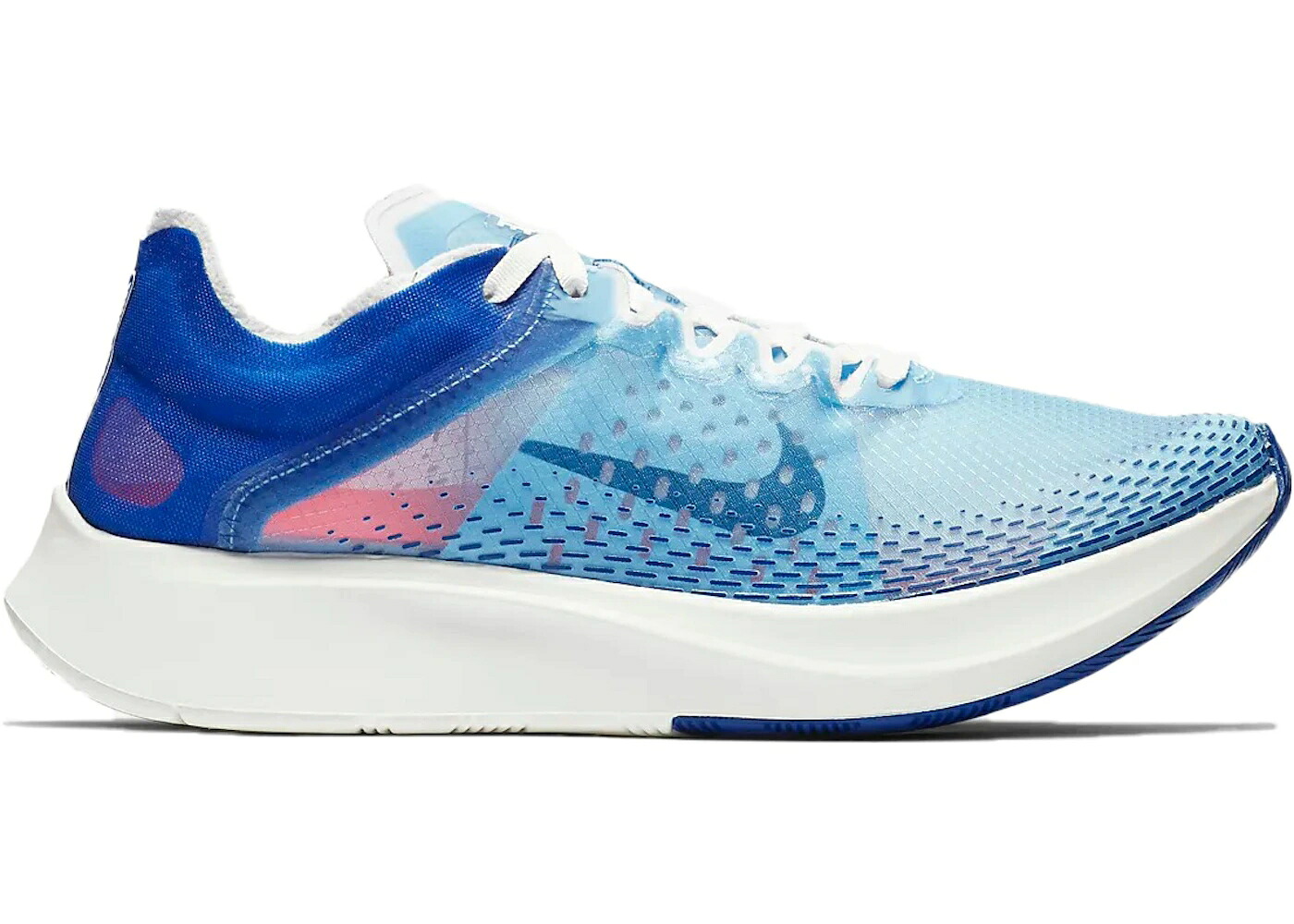 ナイキ ズーム 藍色 インディゴ 白色 ホワイト ズームフライ WOMEN'S スニーカー レディース NIKE ZOOM FLY SP INDIGO FOG (WOMEN'S) / INDIGO FOG WHITE