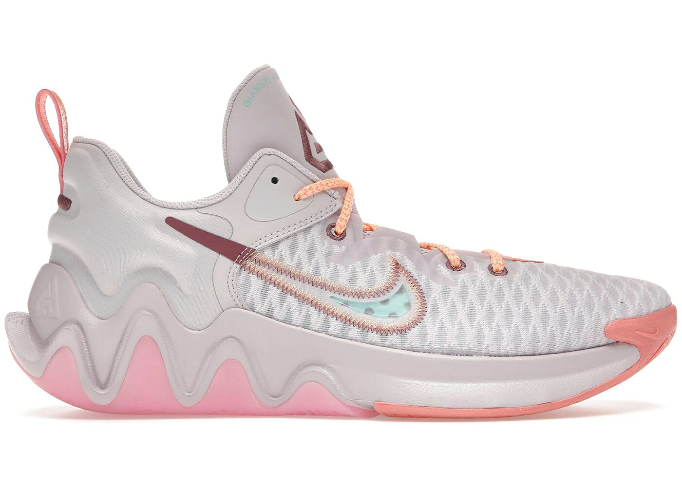 ナイキ フィールド クリムゾン スニーカー メンズ NIKE GIANNIS IMMORTALITY FORCE FIELD SUPER SMOOTHIE / VENICE CRIMSON BLISS MELON TINT｜スニケス