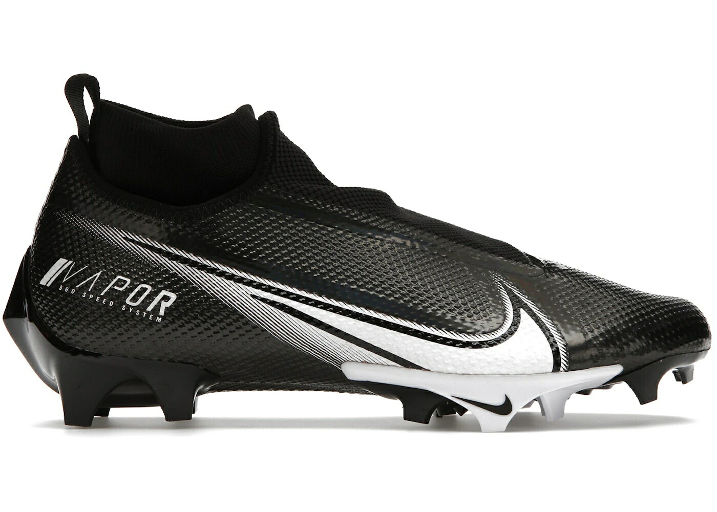 ナイキ プロ 黒色 ブラック 白色 ホワイト スニーカー メンズ NIKE VAPOR EDGE PRO 360 BLACK / BLACK WHITE
